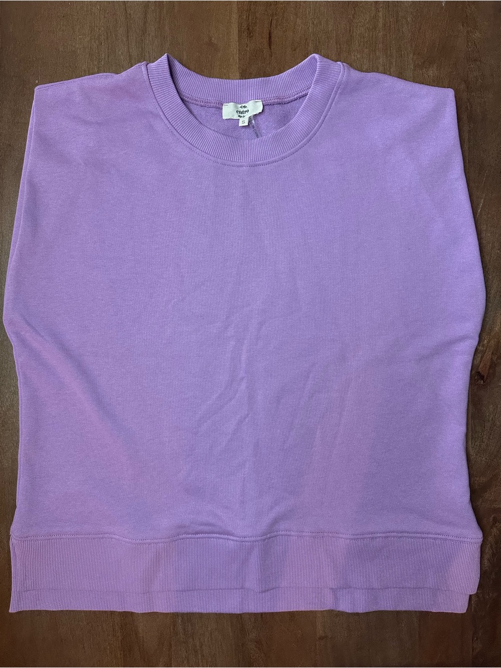 Entro Lavender Crewneck Sweatshirt